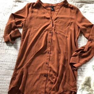 Semi-Sheer Fall Tunic